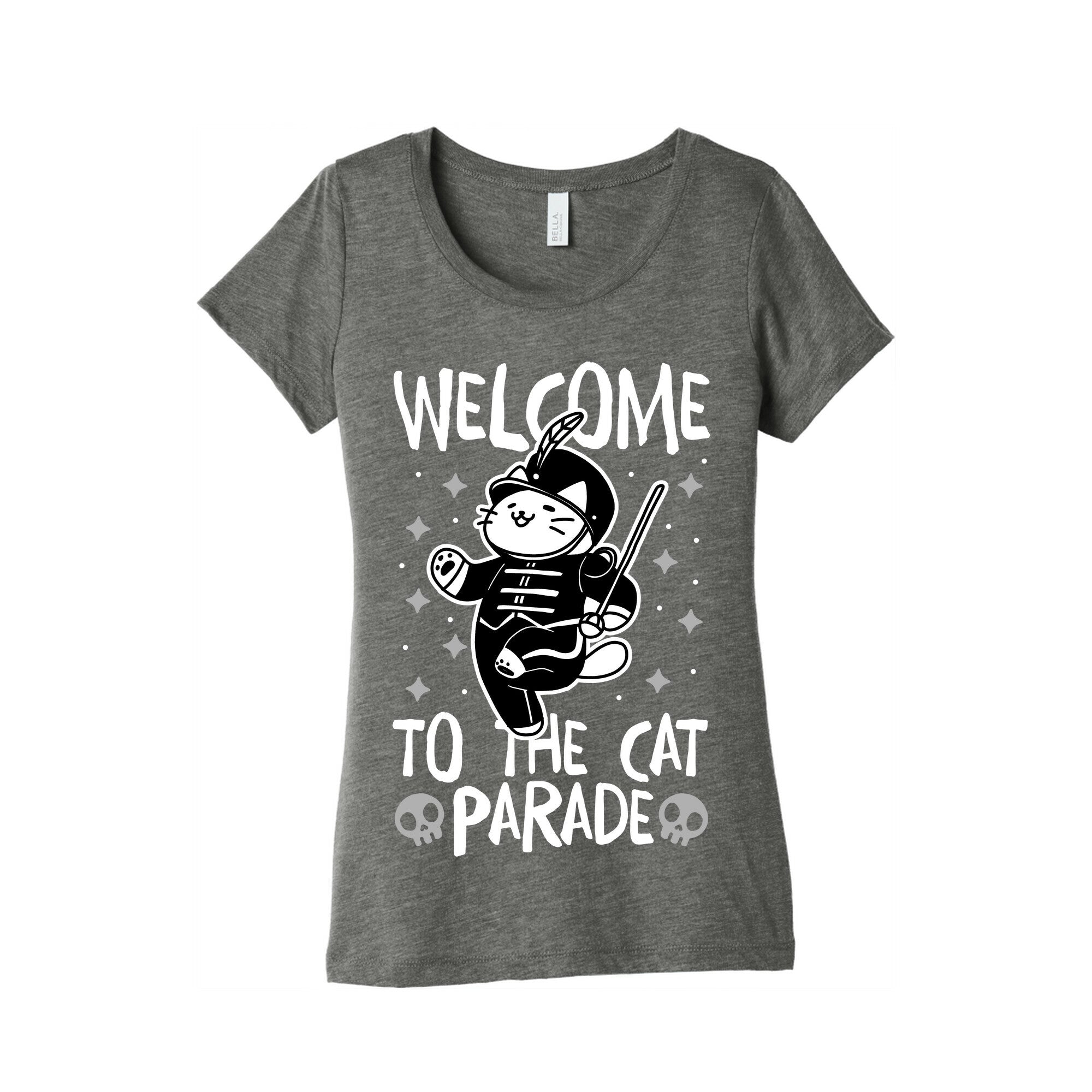 Welcome to the Cat Parade  Women's Triblend Tee